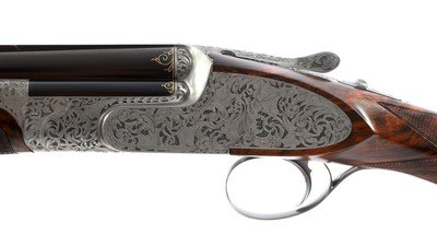 Mauro Battaglia Custom 28ga 30” Engraved by Max Gobbi Preowned