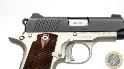 Kimber Micro Two-Tone .380 ACP Pre-Owned - Image 6 of 14