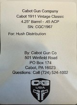1967 Birth Year Cabot Vintage Classic 4.25” - 6 of 6