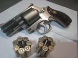 S&W 686 -3 Combat .357 Magnum 627 7 shot Plus P+ DAO Black Leather Holster lk 586