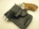 S&W 686 -3 Combat .357 Magnum 627 7 shot Plus P+ DAO Black Leather Holster lk 586 - 15 of 15