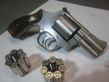 S&W 686 -3 Combat .357 Magnum 627 7 shot Plus P+ DAO Black Leather Holster lk 586 - 5 of 15
