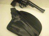 Colt Trooper 98% Beautiful 22 MAGNUM .22WMR 6 Inch Barrel Texas Shoemaker OWB Leather - 6 of 15