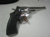 S&W 29 -3 .44 MAGNUM / Nickel / Excellent Condition / CTC Laser Grip / Pistol Rug - 3 of 14