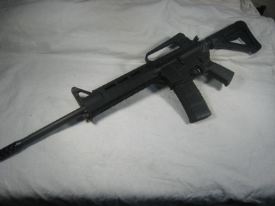 Bushmaster XM-15 Law Enforcement HBAR 5.56 LEO GOV RESTRICTED Markings Police