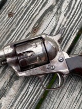 Colt SAA .45c 7 1/2" Nickel 1881 W/Holster - 4 of 15