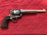 Colt SAA .45c 7 1/2" Nickel 1881 W/Holster - 15 of 15