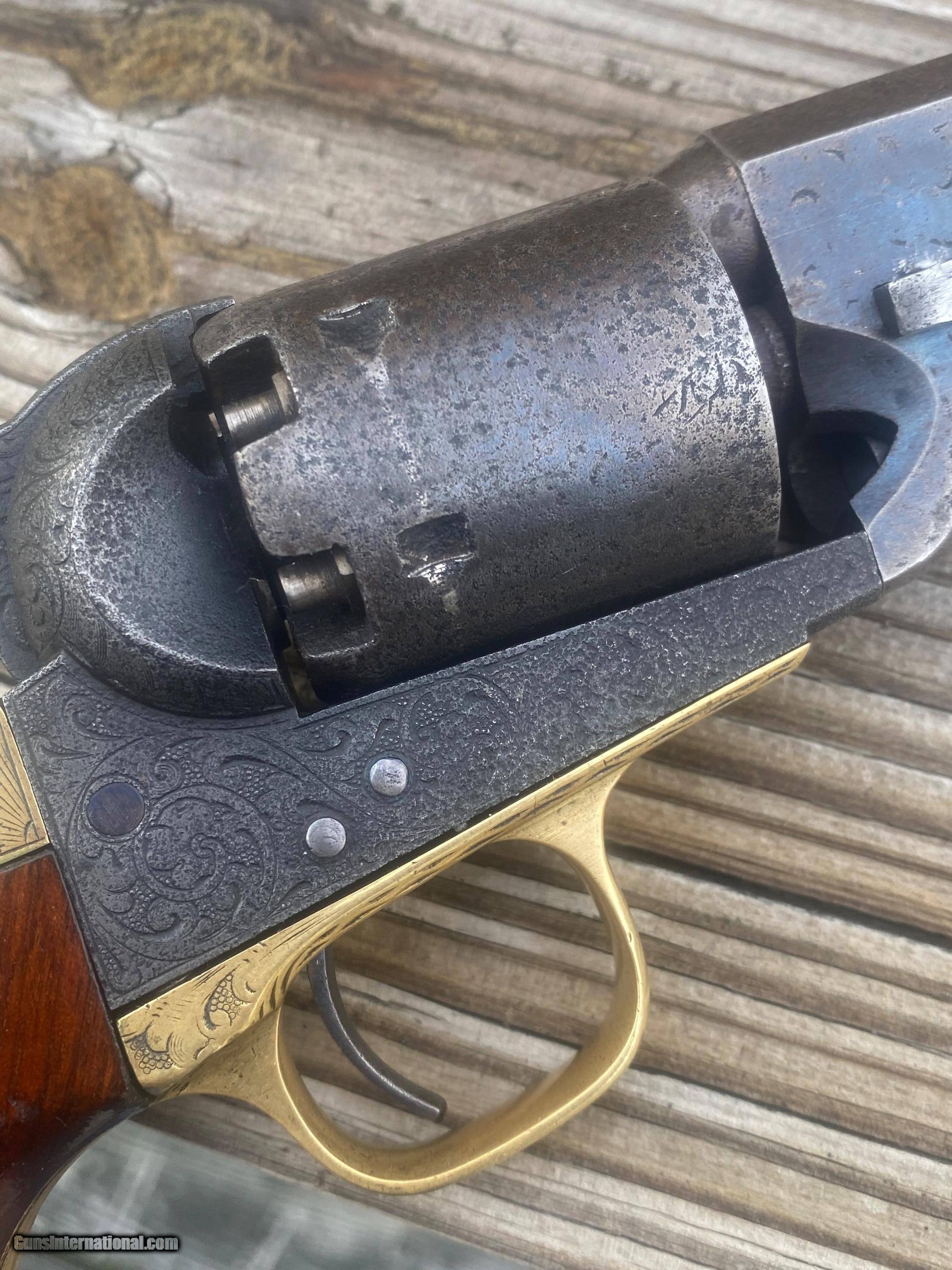 Factory Engraved Colt 1851 Navy