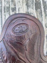 Main & Winchester Tooled California Slim Jim Holster Colt Dragoon W/Provenance - 4 of 12