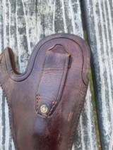 Main & Winchester Tooled California Slim Jim Holster Colt Dragoon W/Provenance - 11 of 12