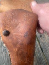 Rare California Gold Rush Slim Jim Holster Colt 1851 Navy - 3 of 12