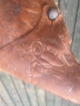 Rare California Gold Rush Slim Jim Holster Colt 1851 Navy - 8 of 12