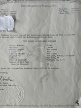 Colt SAA Early Etched Panel .44 W/Letter - 2 of 15