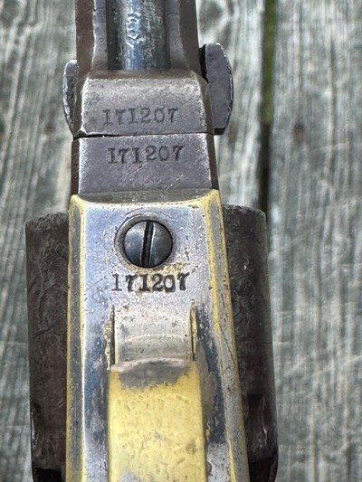 Rare Colt 1849 Pocket 3” With rammer - Image 6 of 11