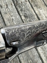 Colt 1862 Police, CW Inscribed, Engraved, Silver, Cased - Image 8 of 14