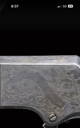 Colt 1862 Police, CW Inscribed, Engraved, Silver, Cased - Image 13 of 14