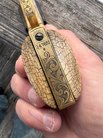Colt 1851 Navy Factory Engraved 5” Bbl - Image 10 of 12