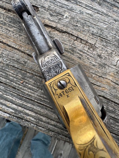 Colt 1851 Navy Factory Engraved 5” Bbl - Image 9 of 12