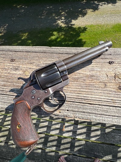 Colt 1878 Frontier early #217 London marked 450 Boxer - Image 5 of 15