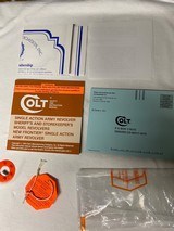 2001 Colt Single Action Army (SAA) Custom, 7.5” Barrel, “New in Box”3rd Gen - 9 of 13