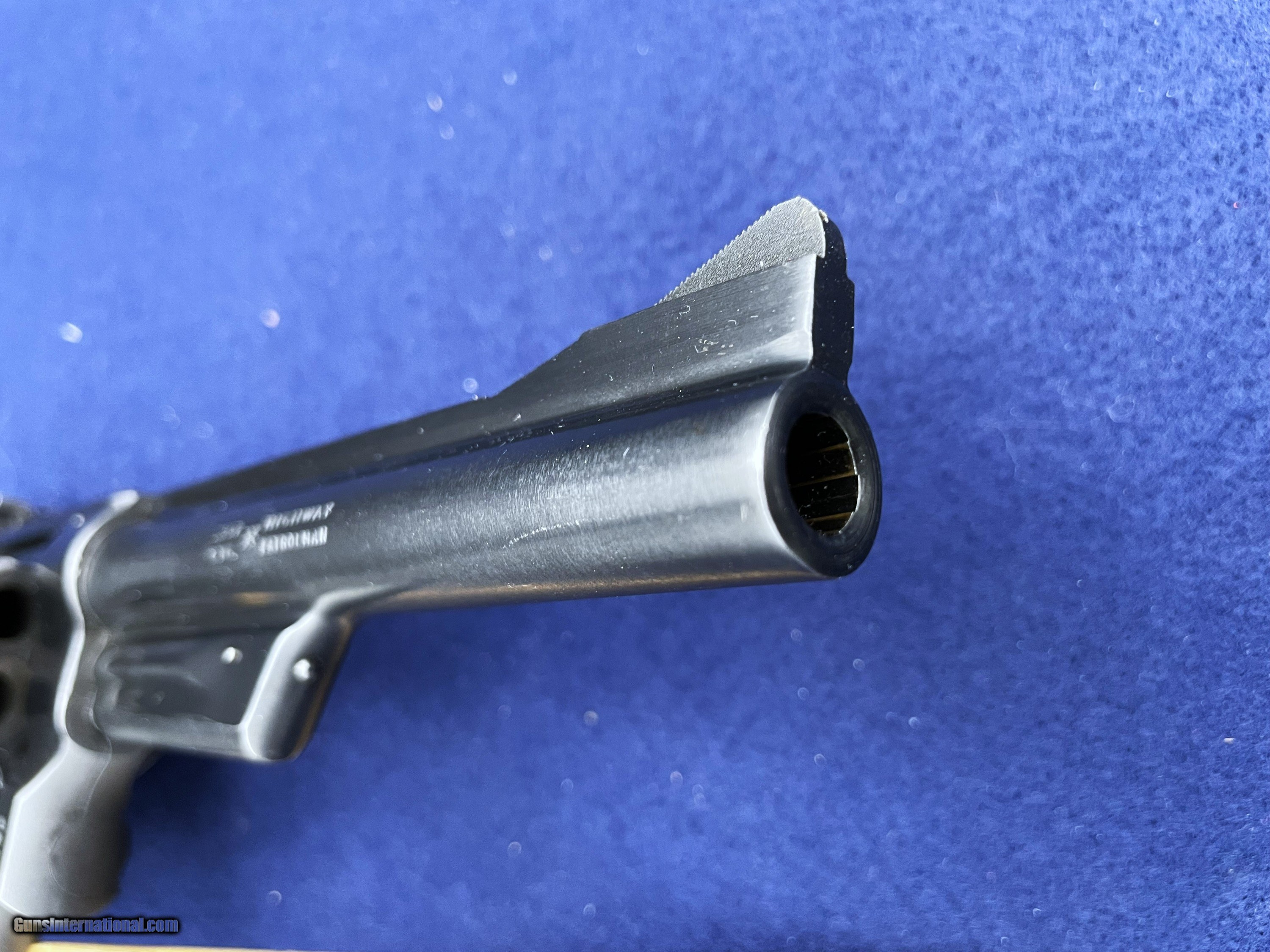 SMITH＆WESSON 357 HIGHWAY トイガン 　　ジャンク S&W REVOLVER 28-2 .357 4 BARREL ADJUSTABLE SIGHT - BLUE