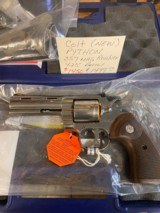COLT PYTHON 357 MAG REVOLVER 4.25