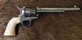 Colt Frontier Six Shooter 1879 Mfg. Etched Panel *Shipped to Winchester* w/ fact. letter Nickel 44-40 - 3 of 12