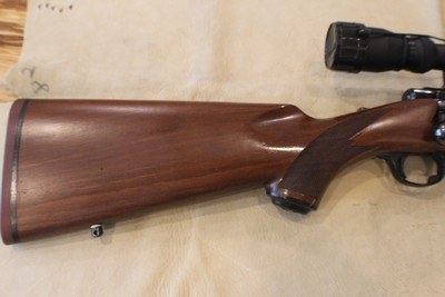 Ruger M77 Walnut stock 22-250 with Simmons Whitetail Classic 6.5-20 power - Image 2 of 7