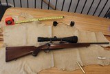 Ruger M77 Walnut stock 22-250 with Simmons Whitetail Classic 6.5-20 power - Image 1 of 7