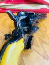 USED UBERTI 45 COLT REVOLVER W/ EXTRA GRIPS - 4 of 12