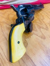 USED UBERTI 45 COLT REVOLVER W/ EXTRA GRIPS - 5 of 12