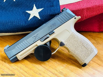 SIG ARMS P365XL BLK/FDE 9MM