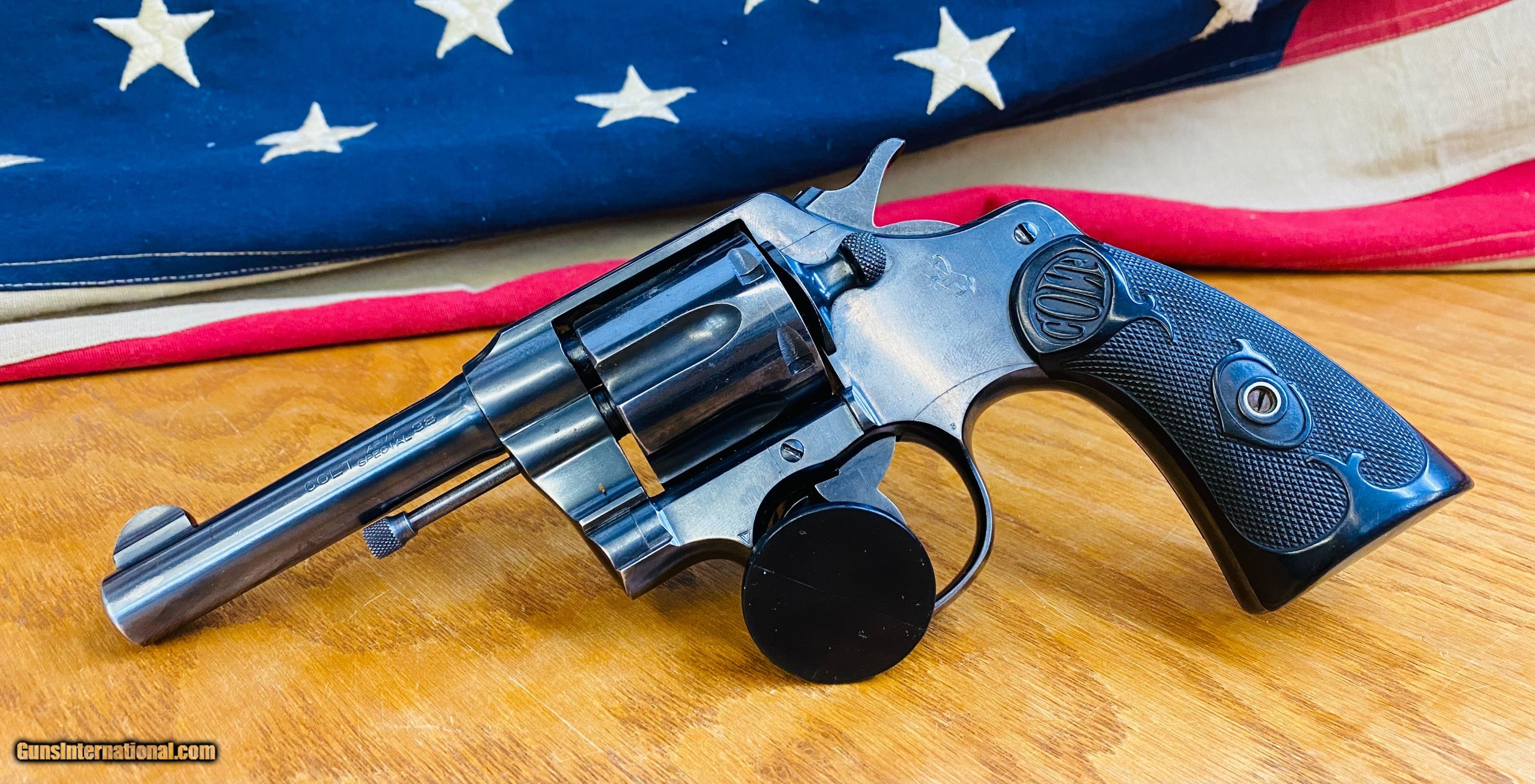 1922 COLT ARMY 38 SPECIAL REVOLVER
