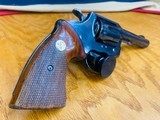 1976 COLT LAWMAN MK III 357 MAGNUM BLUE REVOLVER - 7 of 11