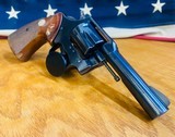 1976 COLT LAWMAN MK III 357 MAGNUM BLUE REVOLVER - 9 of 11