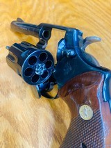 1976 COLT LAWMAN MK III 357 MAGNUM BLUE REVOLVER - 5 of 11