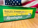 REMINGTON 870 WINGMASTER 12 GA. 30