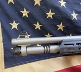 BENELLI M4 12GA H2O Tactical Titanium Cerakote SHOTGUN WITH MIDWEST INDUSTRIES RAIL AND TRIJICON RMR RED DOT - 11 of 21