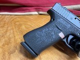 GLOCK 43X 9MM BLACK ROSE PISTOL - 6 of 7
