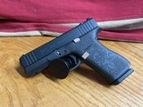 GLOCK 43X 9MM BLACK ROSE PISTOL - 2 of 7
