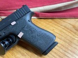 GLOCK 43X 9MM BLACK ROSE PISTOL - 3 of 7