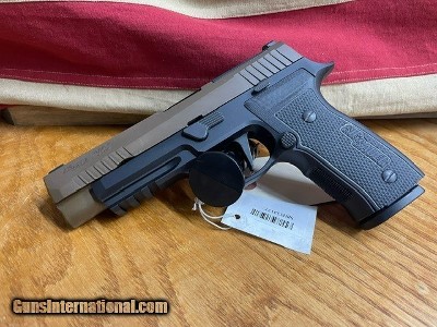 SIG ARMS P320 9MM 2-TONE COYOTE PISTOL