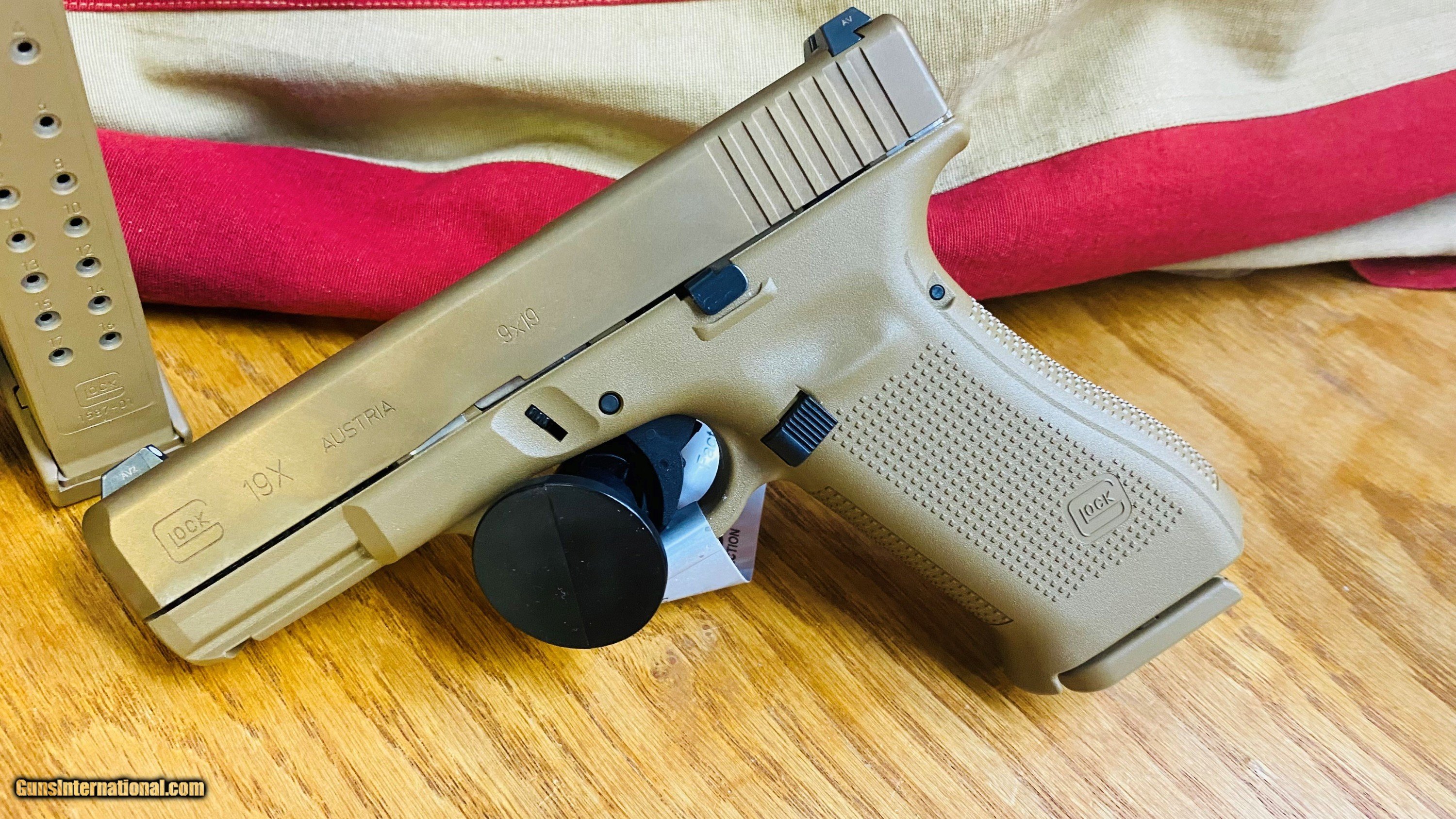 GLOCK 19X GEN5 9MM PISTOL