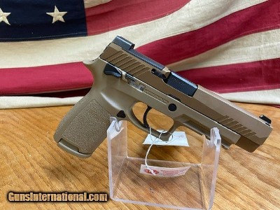 SIG ARMS P320 9MM COYOTE PISTOL 17/21 RDS