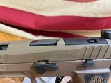 SIG ARMS P320 9MM DHS COYOTE PISTOL - 7 of 10