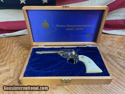 COLT 1820-MAINE SESQUICENTENNIAL .22LR REVOLVER