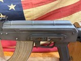 ROMARM CUGIR WASR-10 7.62X39 RIFLE WITH MIDWEST INDUSTRIES ALPHA QUAD RAIL, BONESTEEL FOLDING M4 STOCK ADAPTOR - 9 of 16