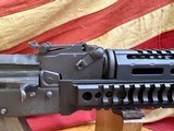 ROMARM CUGIR WASR-10 7.62X39 RIFLE WITH MIDWEST INDUSTRIES ALPHA QUAD RAIL, BONESTEEL FOLDING M4 STOCK ADAPTOR - 16 of 16