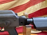 ROMARM CUGIR WASR-10 7.62X39 RIFLE WITH MIDWEST INDUSTRIES ALPHA QUAD RAIL, BONESTEEL FOLDING M4 STOCK ADAPTOR - 8 of 16