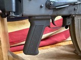 ROMARM CUGIR WASR-10 7.62X39 RIFLE WITH MIDWEST INDUSTRIES ALPHA QUAD RAIL, BONESTEEL FOLDING M4 STOCK ADAPTOR - 4 of 16